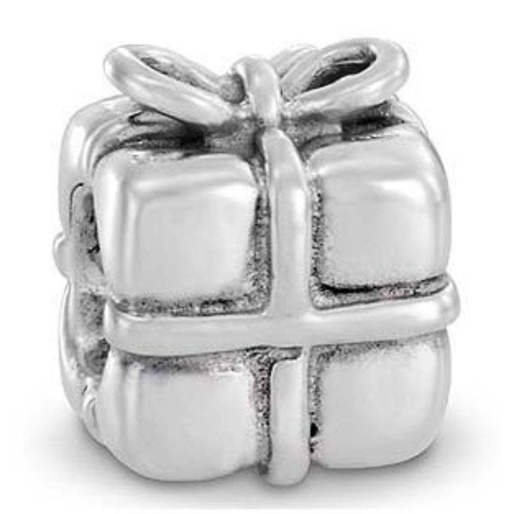 Pandora Gift Box Charm ~ Rare Discontinued NEW